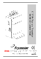 Tostadora Frymaster CT16 Manual de usuario