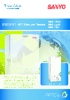 Congelador Sanyo MDF-U73VC Manual de usuario