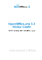 Software OpenOffice.org OpenOffice - 3.3 Guía de Escritor