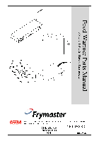 Calentador de comida Frymaster ThermoGlo Manual de usuario
