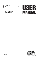 Lavadoras Zanussi ZWF 1022 Manual de usuario